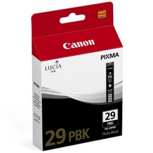 Canon Pgi-29 Negro Foto 4869b001